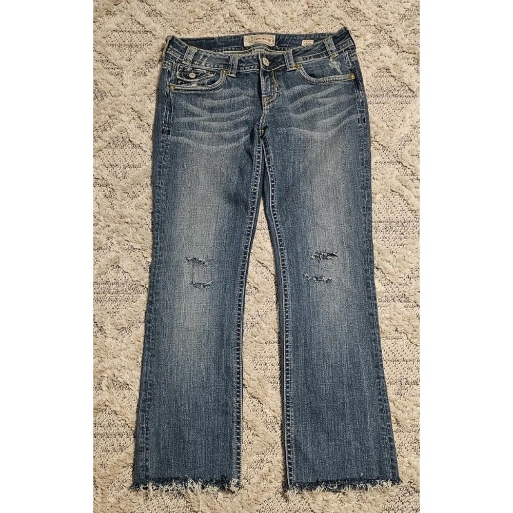 MEK Denim Jeans Womens Medium Wash Jamaica Bootcut Fits 29x28.5 Made‎ In USA